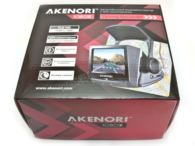 Видеорегистратор Akenori 1080 X - Обзор