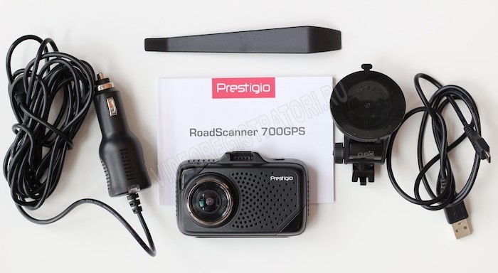 Prestigio RoadScanner 700GPS комплектация